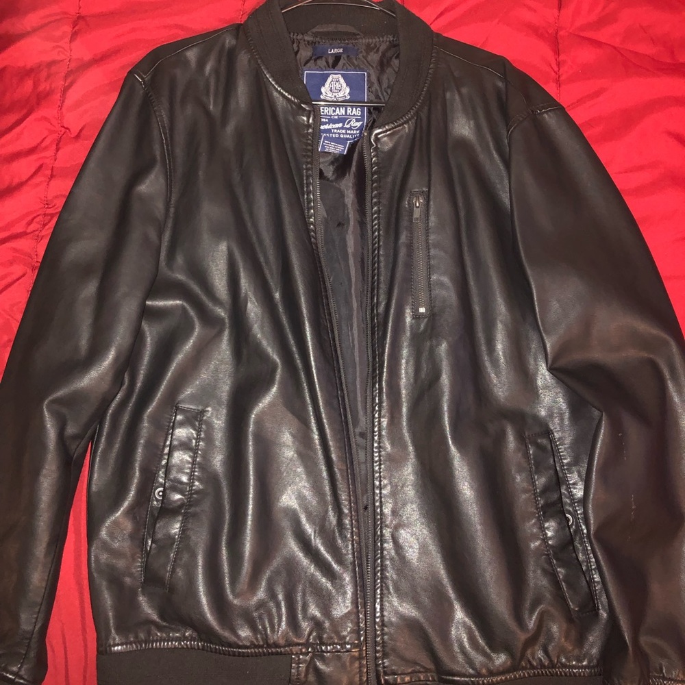 Leather jacket
